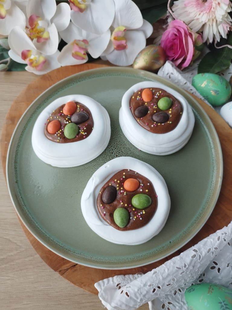 Nids de Pâques façon Pavlovas