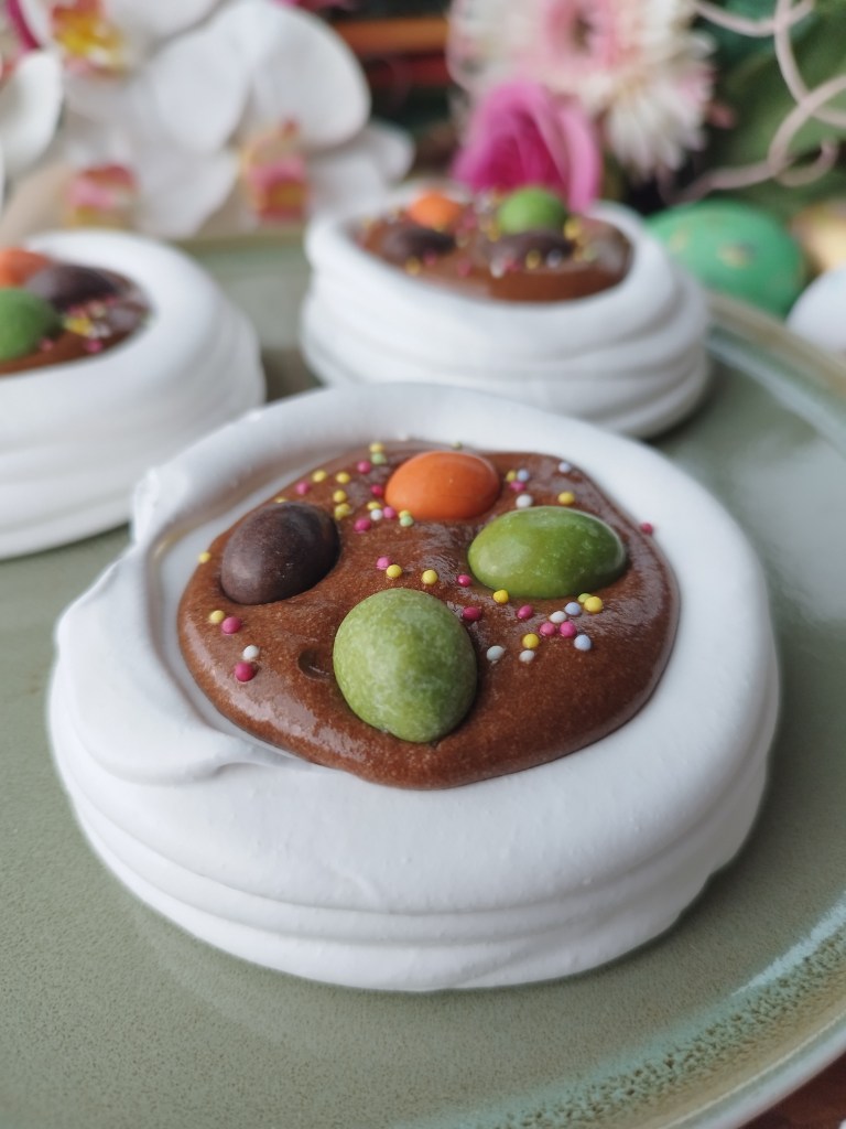 Nids de Pâques façon Pavlovas