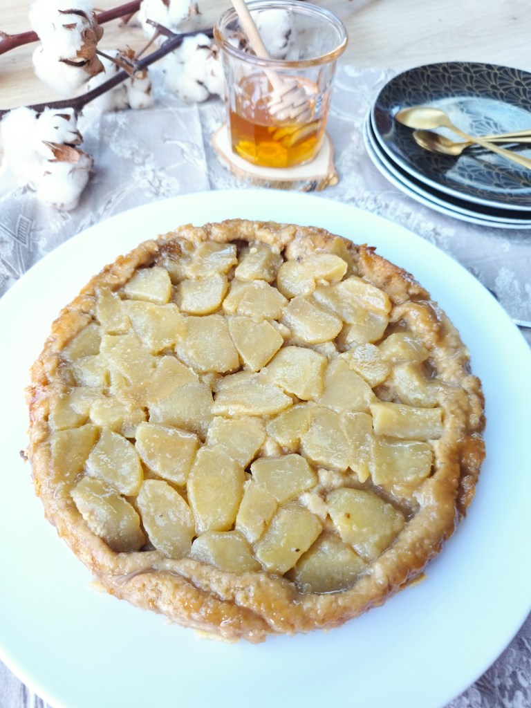 Tarte Tatin aux poires et au miel