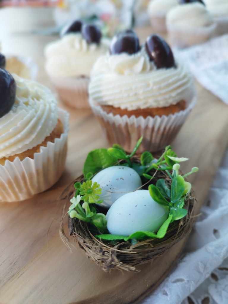 carrot cakes de Pâques façon cupcakes