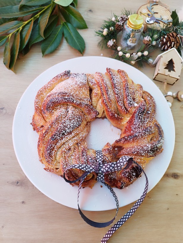 Brioche de Noël babka miel cannelle